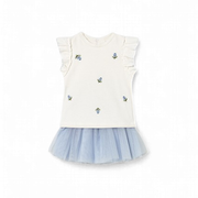 Mayoral Tulle skirt set
