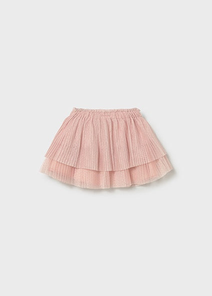 Mayoral Pleated tulle skirt