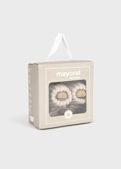 Mayoral knit booties