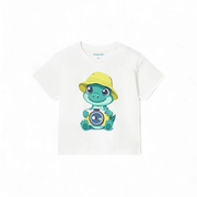 Mayoral shirt with camera apliqque