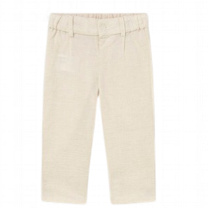 Mayoral Linen suiting pants beige