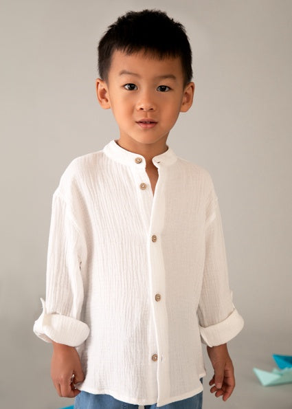 Mayoral buttondown shirt wit