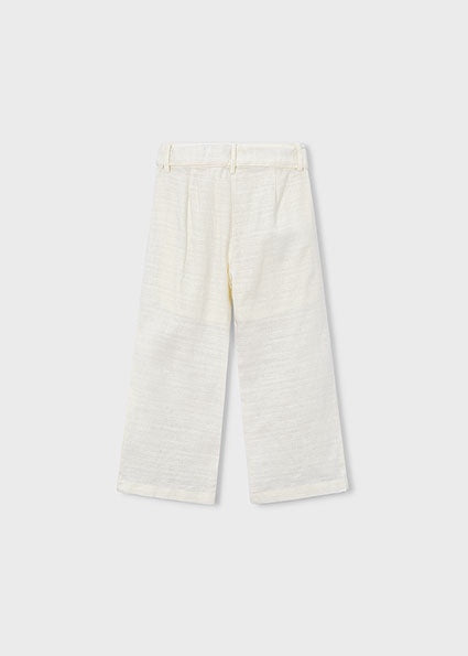 Mayoral Linen pants beige
