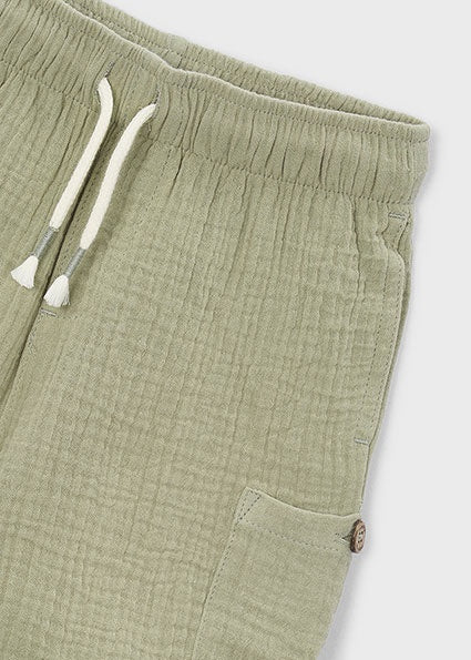 Mayoral Wide leg shorts groen