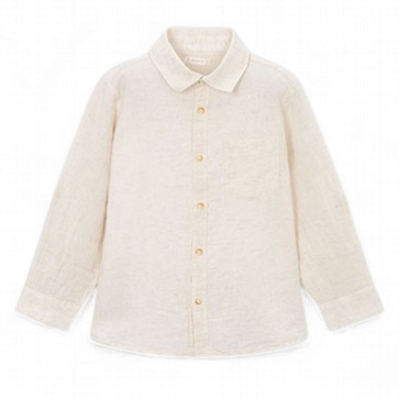 Mayoral linen shirt beige