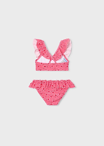 Mayoral Textured printed bikini roze
