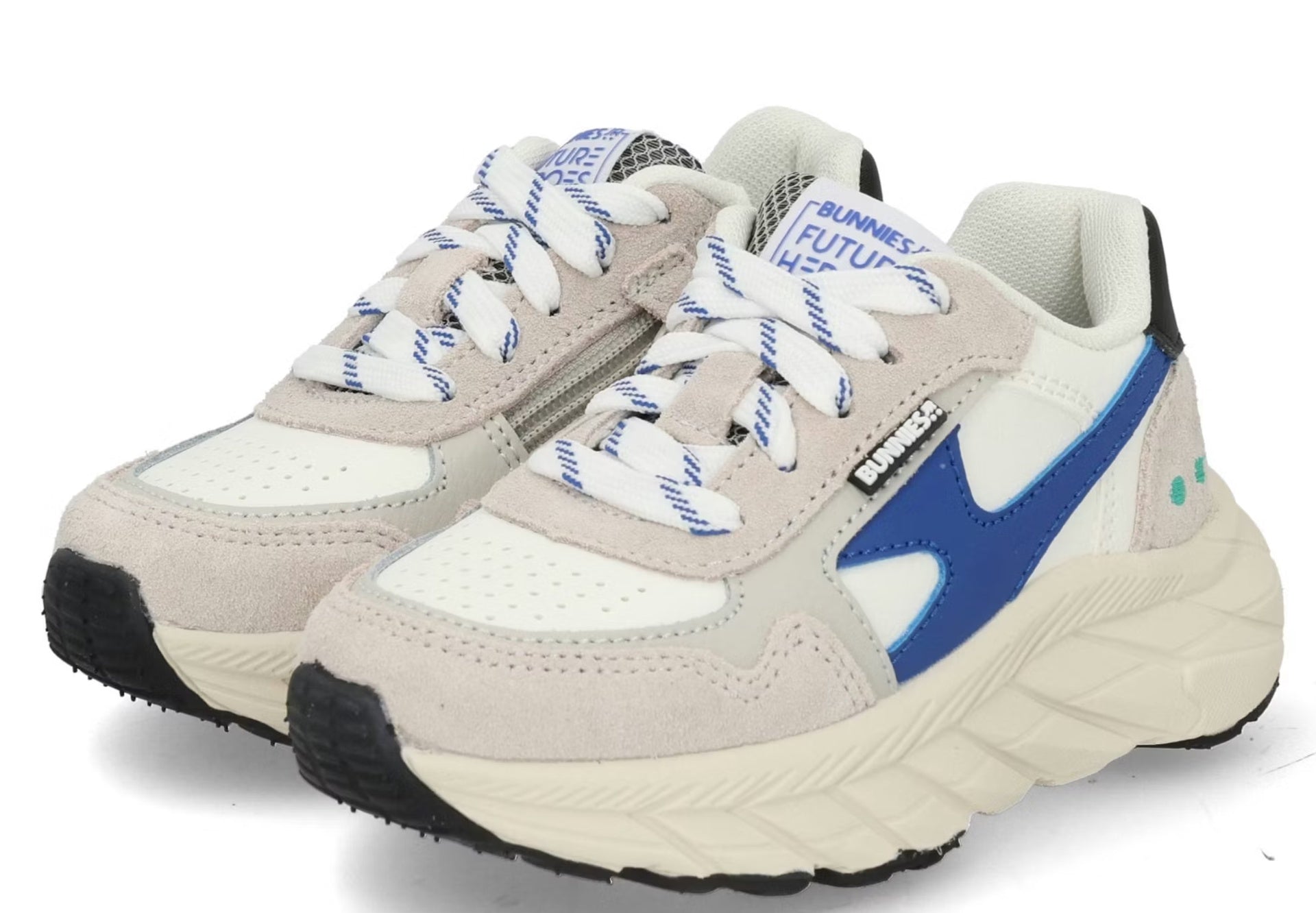 BunniesJr Jongensschoenen Sneakers Wit Rio Rush