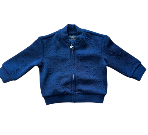 Guess all over print jacket dark blue