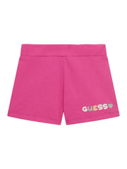 Guess short donker pink