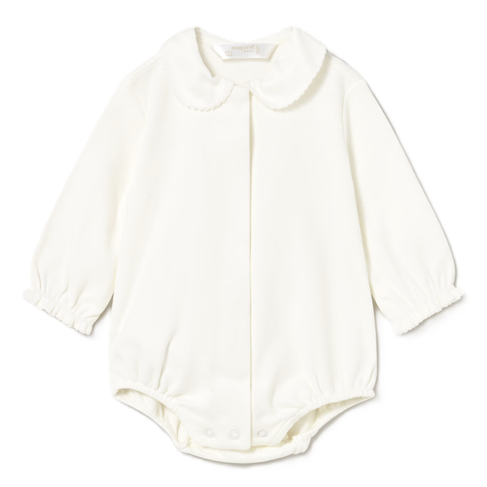 Mayoral Newborn collared bodysuit
