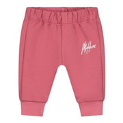 Malelions Baby Signature Sweatpants - Dark Pink