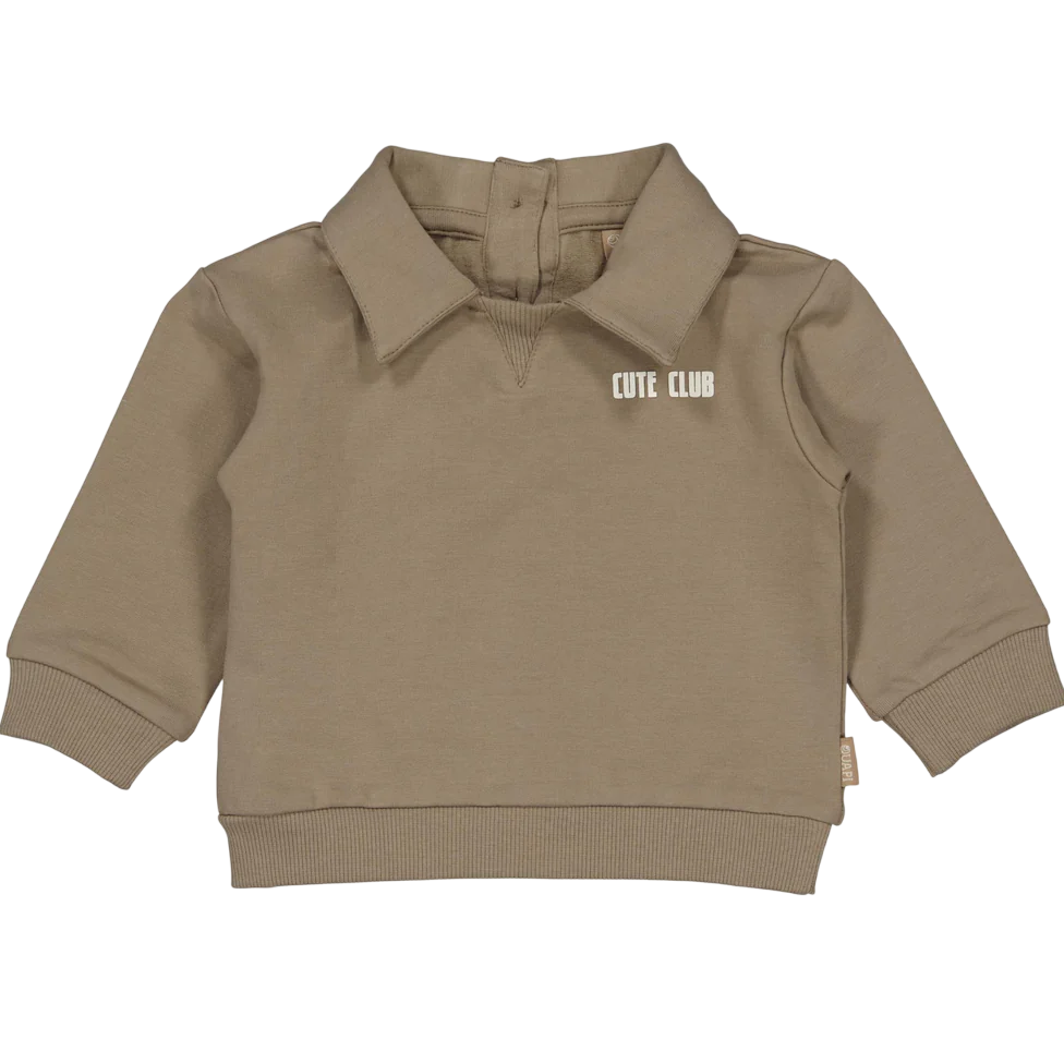Quapi Shirt grijs/beige Karem