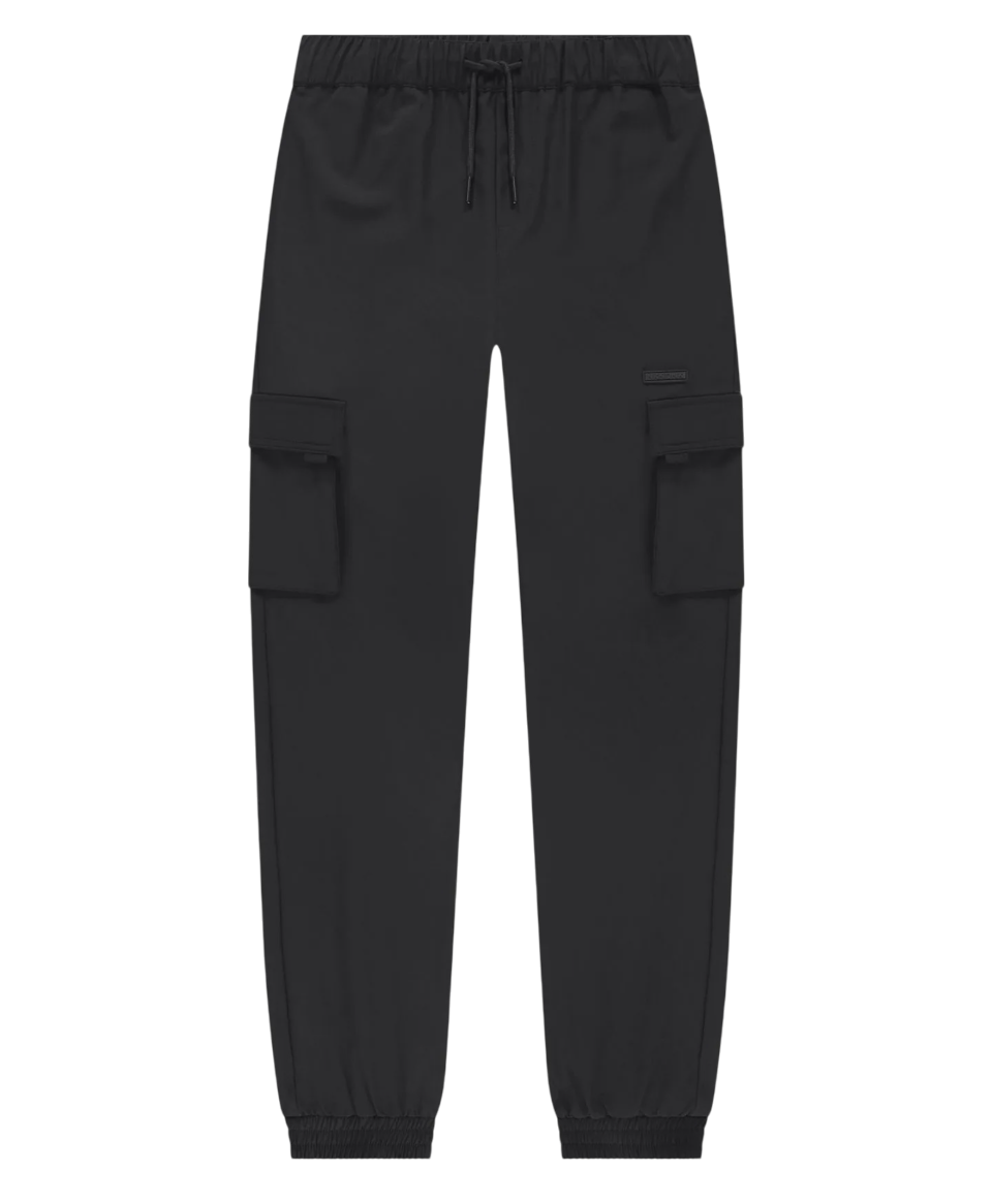 Nik & Nik  Cargo broek met elastische tailleband en trekkoord