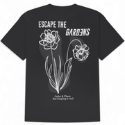 Nik & Nik  Blooms Oversized T-Shirt zwart