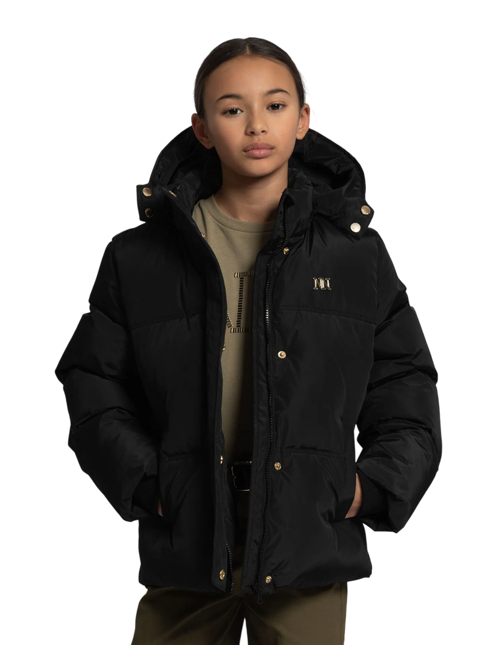 Nik & Nik Jayla Puffer Jacket Black