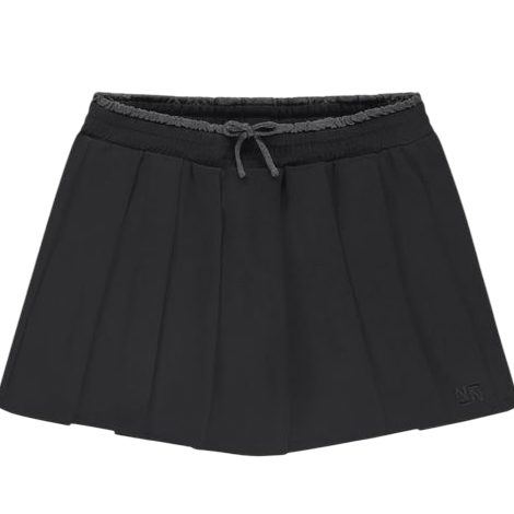 Nik & Nik  Korte skort met plooien en elastische tailleband
