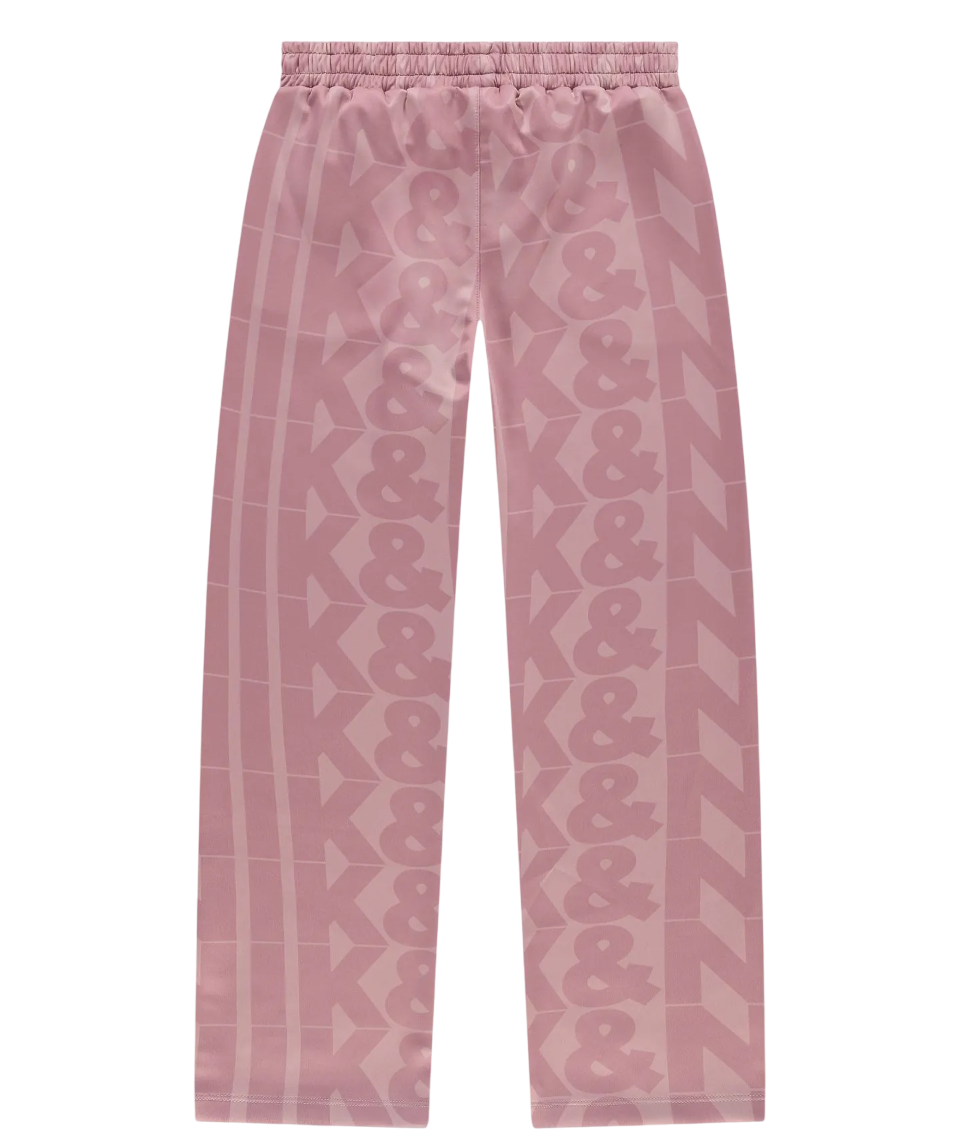 Nik & Nik Losvallende joggingbroek met N&N logo patroon