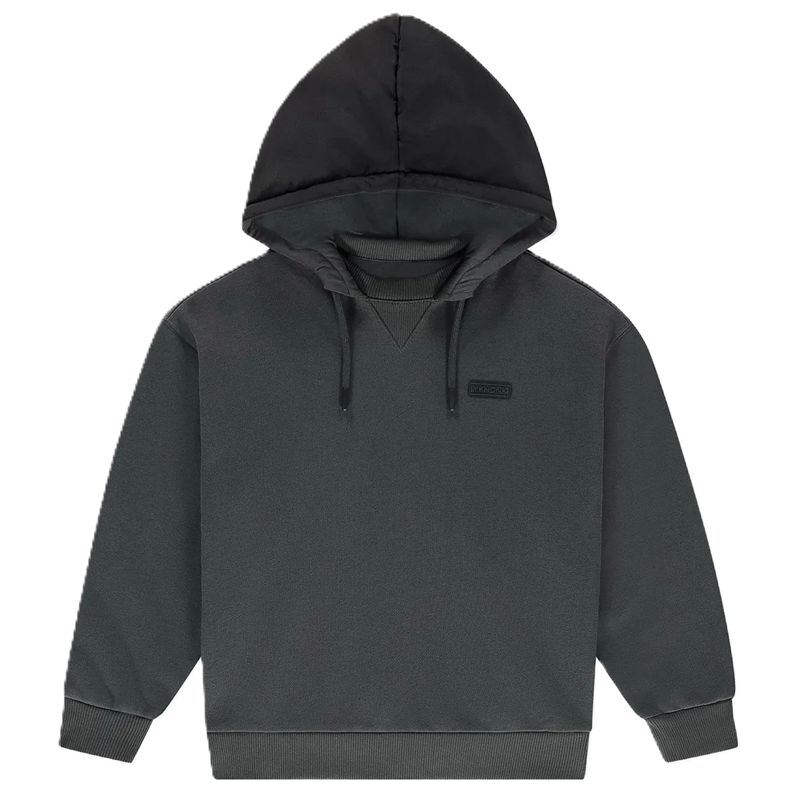 Nik & Nik Oversized hoodie met puffer capuchon