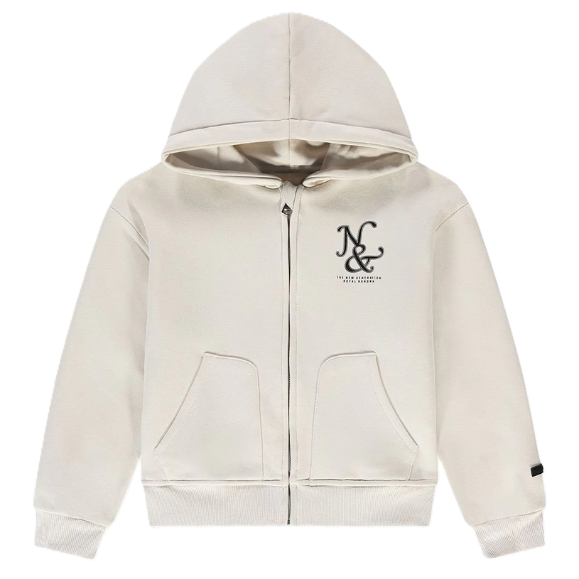 Nik & Nik Roman Oversized Zip Hoodie