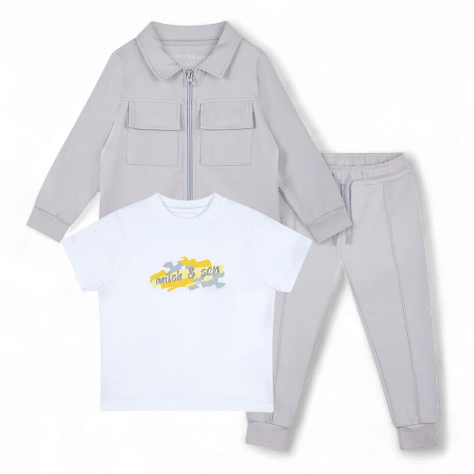 Mitch & Son - Jogger set Grey Chip