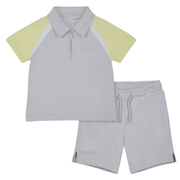 Mitch & Son Grey Gunner Shorts Set