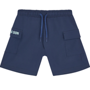 Mitch & Son Navy Hamish Shorts