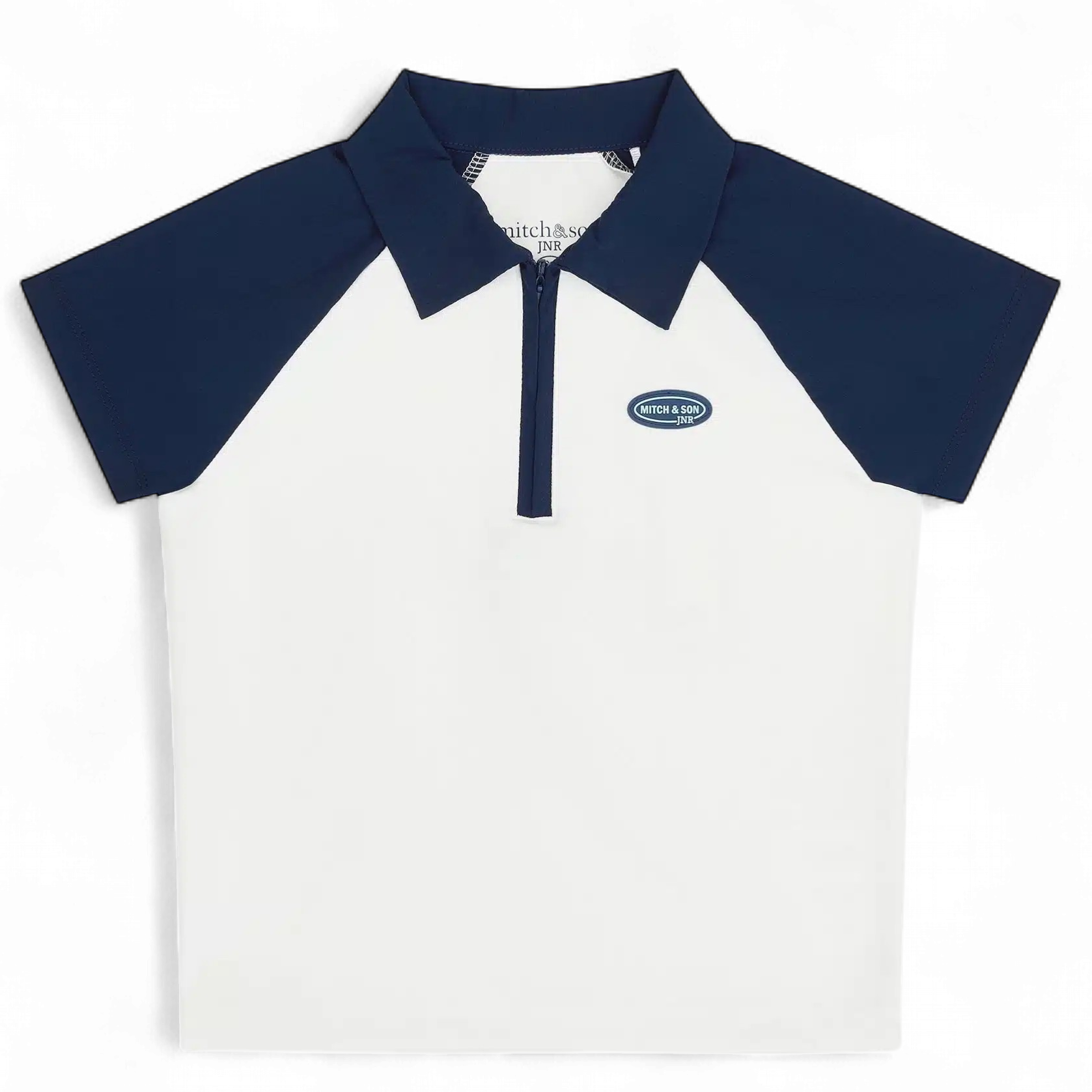 Mitch & Son White Harvey Polo Top