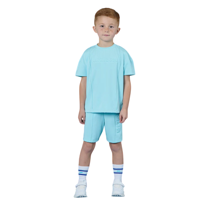 Mitch & Son Turquoise Harper Shorts Set