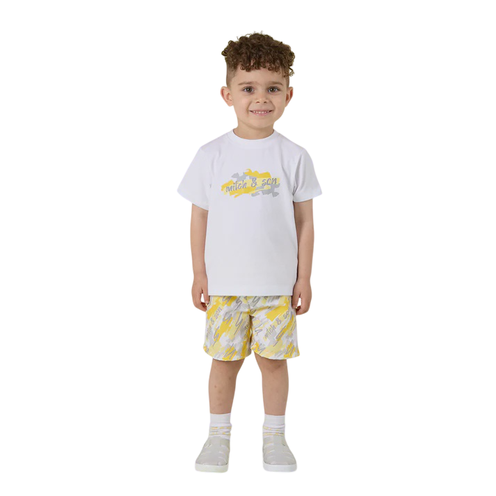 Mitch & Son White Glenn T-Shirt