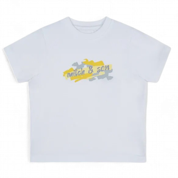 Mitch & Son White Glenn T-Shirt