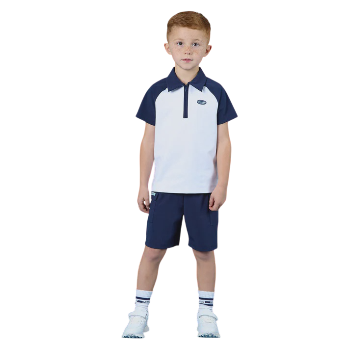 Mitch & Son White Harvey Polo Top
