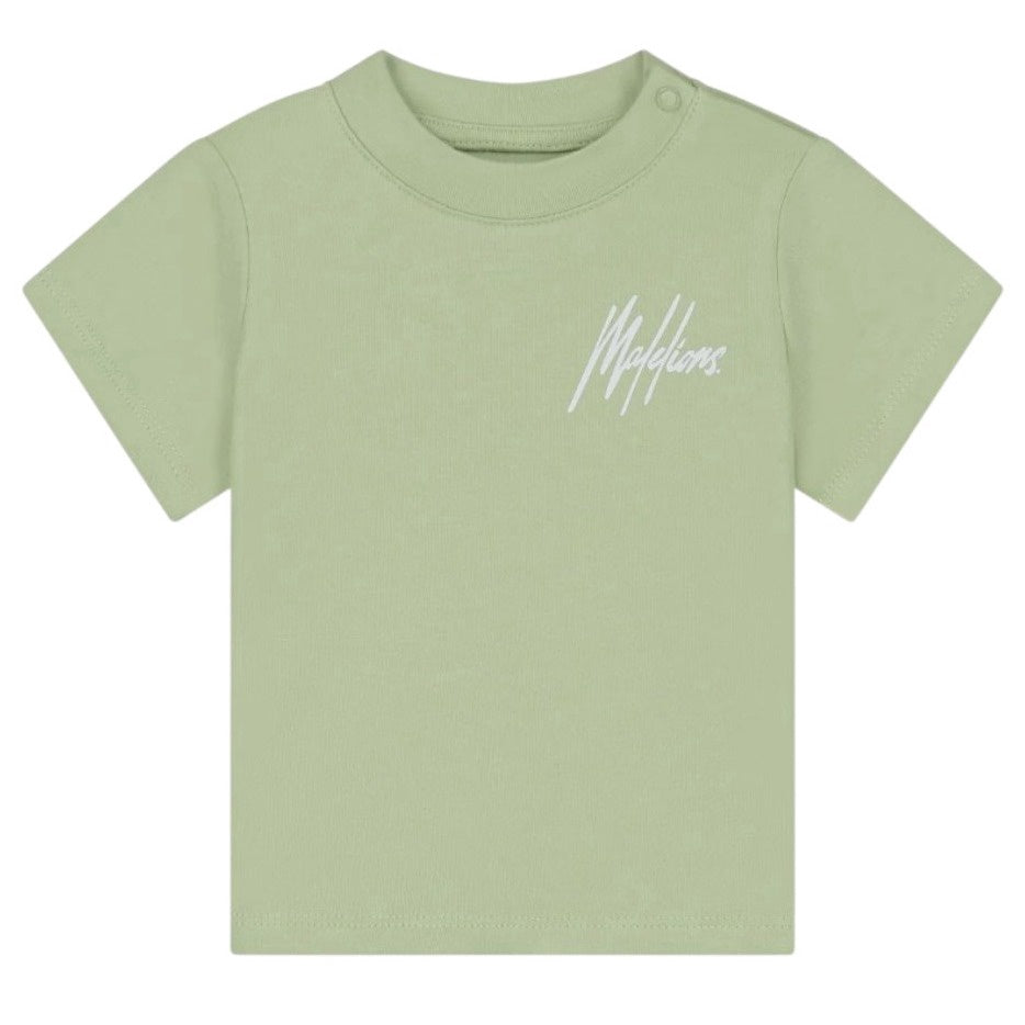 Malelions Baby Signature T-Shirt | Grass Green