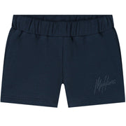 Malelions Baby Waffle Signature Shorts navy