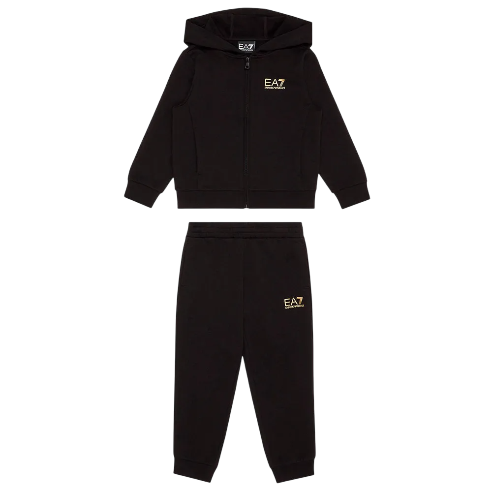 EA7 joggingspak zwart met vest