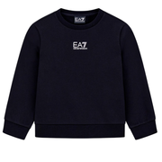 EA7 jongens sweater blauw