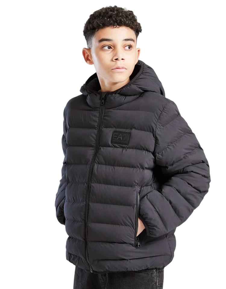 EA7 winterjas zwart