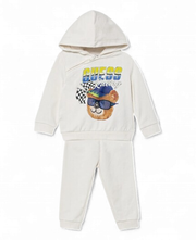 Guess jongens baby set jogging wit beer