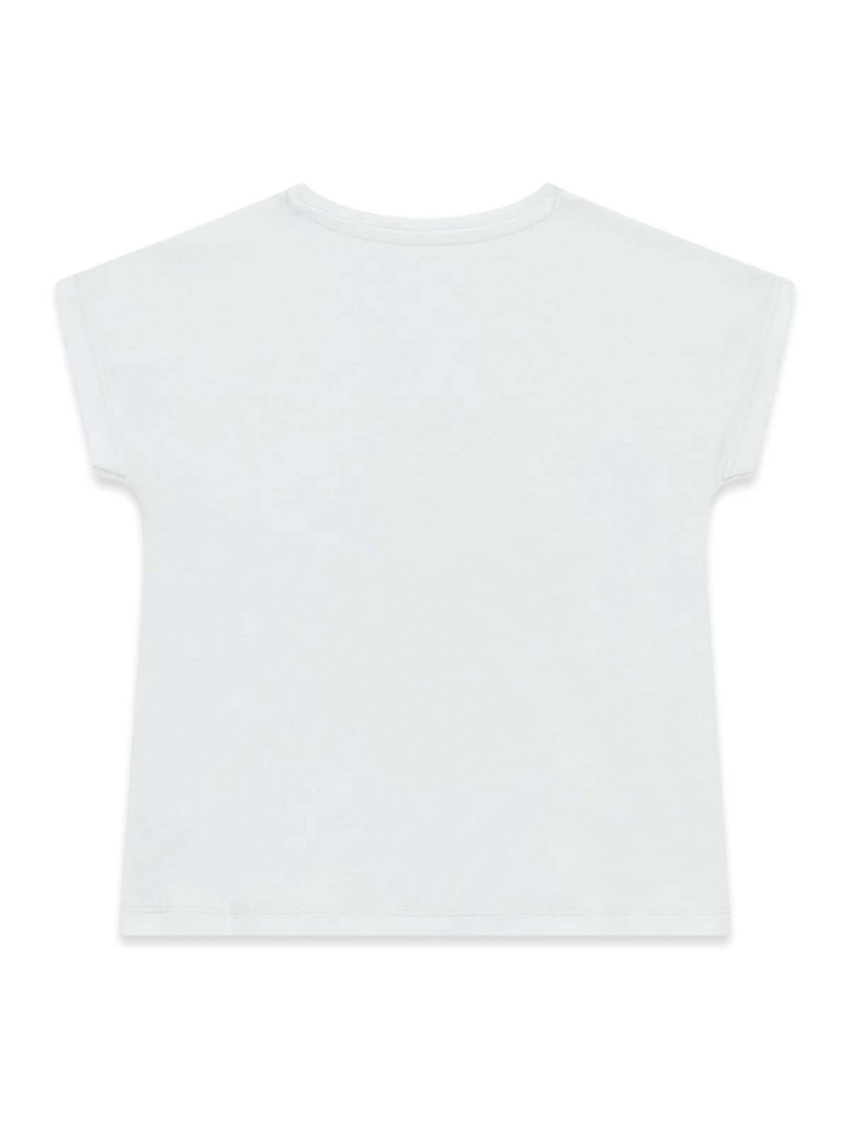 Guess baby meisjes tshirt wit beer