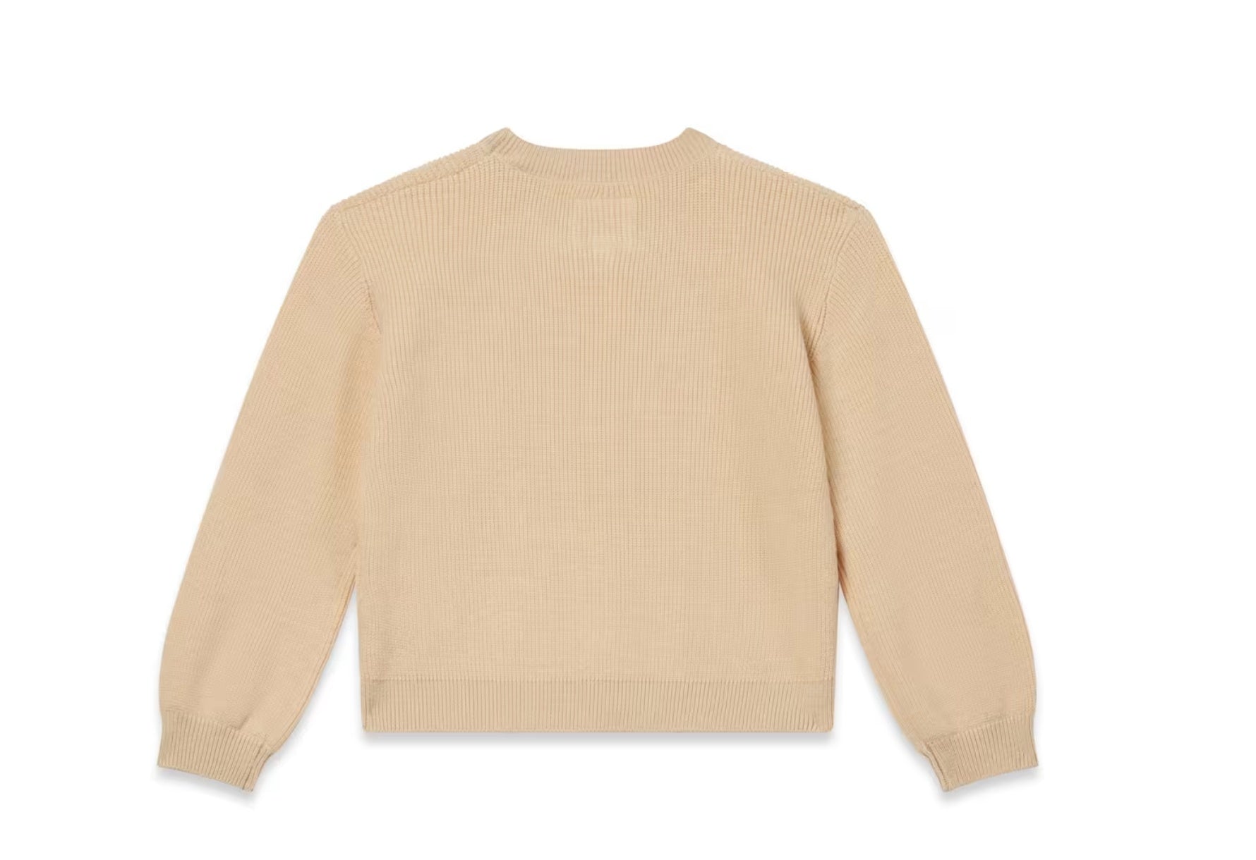 Guess meisjes en baby trui beige bloementjes