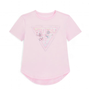 Guess meisjes tshirt licht roze logo