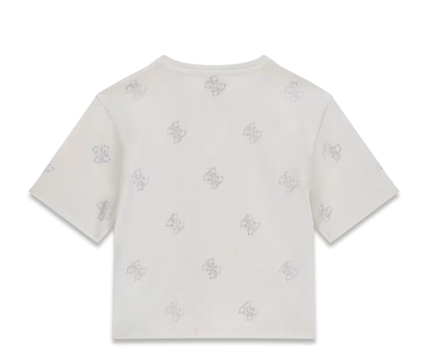 Guess meisjes tshirt wit kleine guess logos