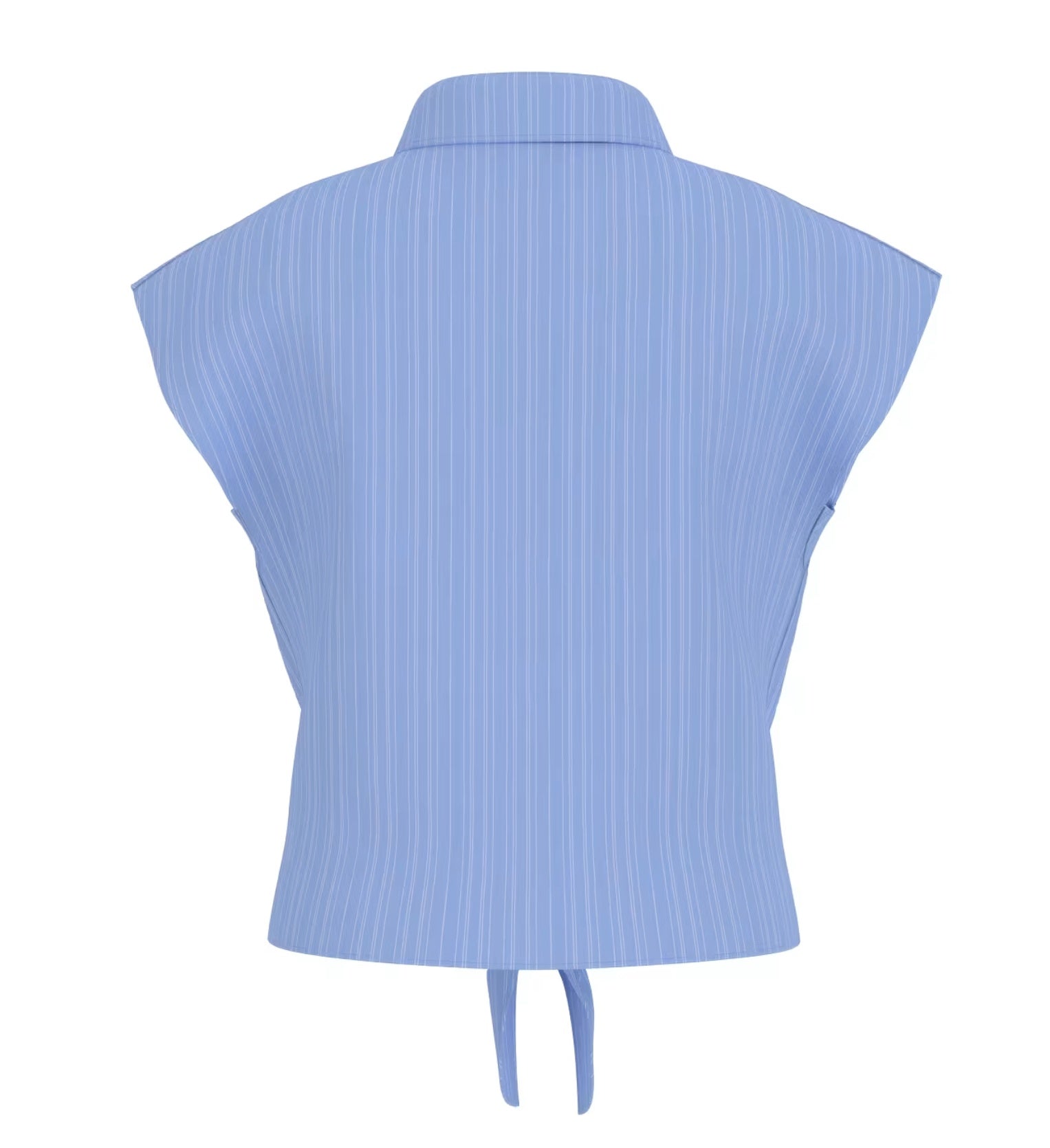Guess meisjes blouse mouwloos blauw