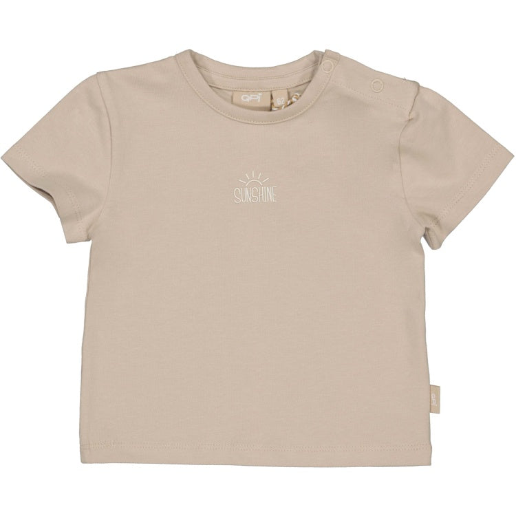 Quapi unisex tshirt beige sunshine