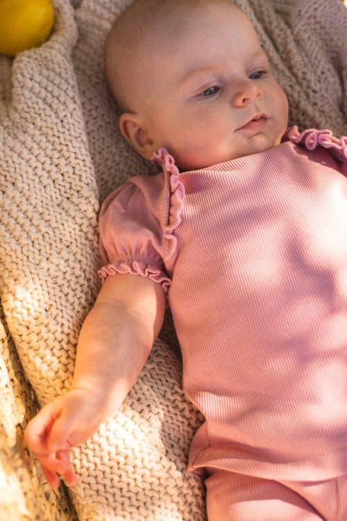 Quapi baby meisjes shirt roze