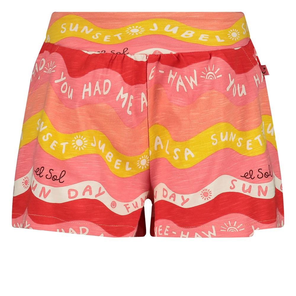 Jubel Short AOP - Salsa Sunset