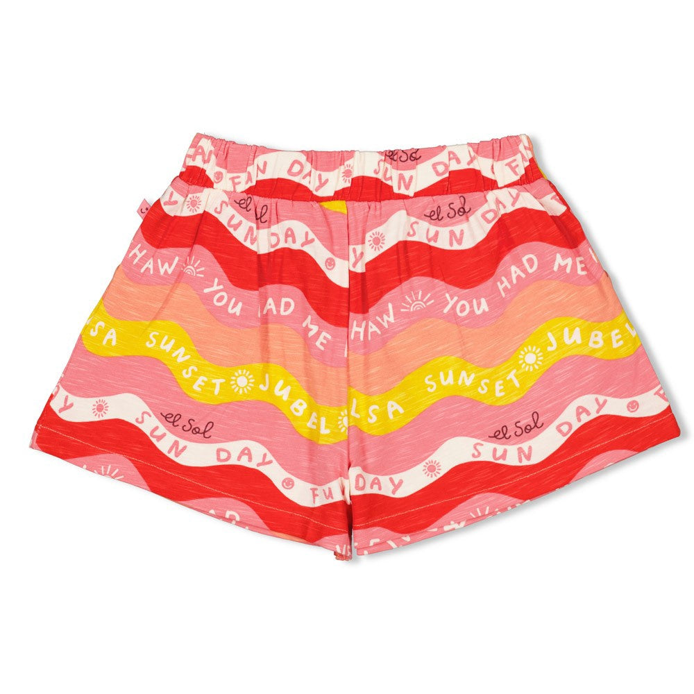 Jubel Short AOP - Salsa Sunset