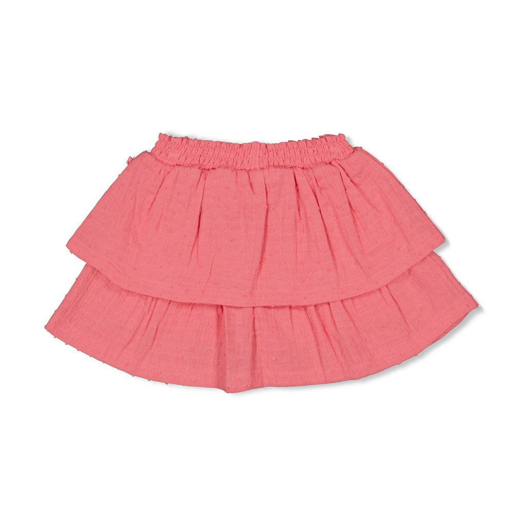 Jubel Rok mousseline - Salsa Sunset