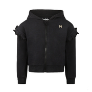 Koko Noko Vest Met Capuchon Zwart