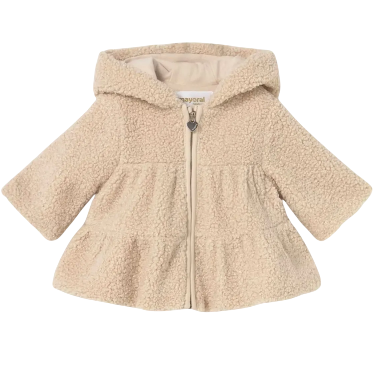 Mayoral Meisjes Teddy Vest Cereal