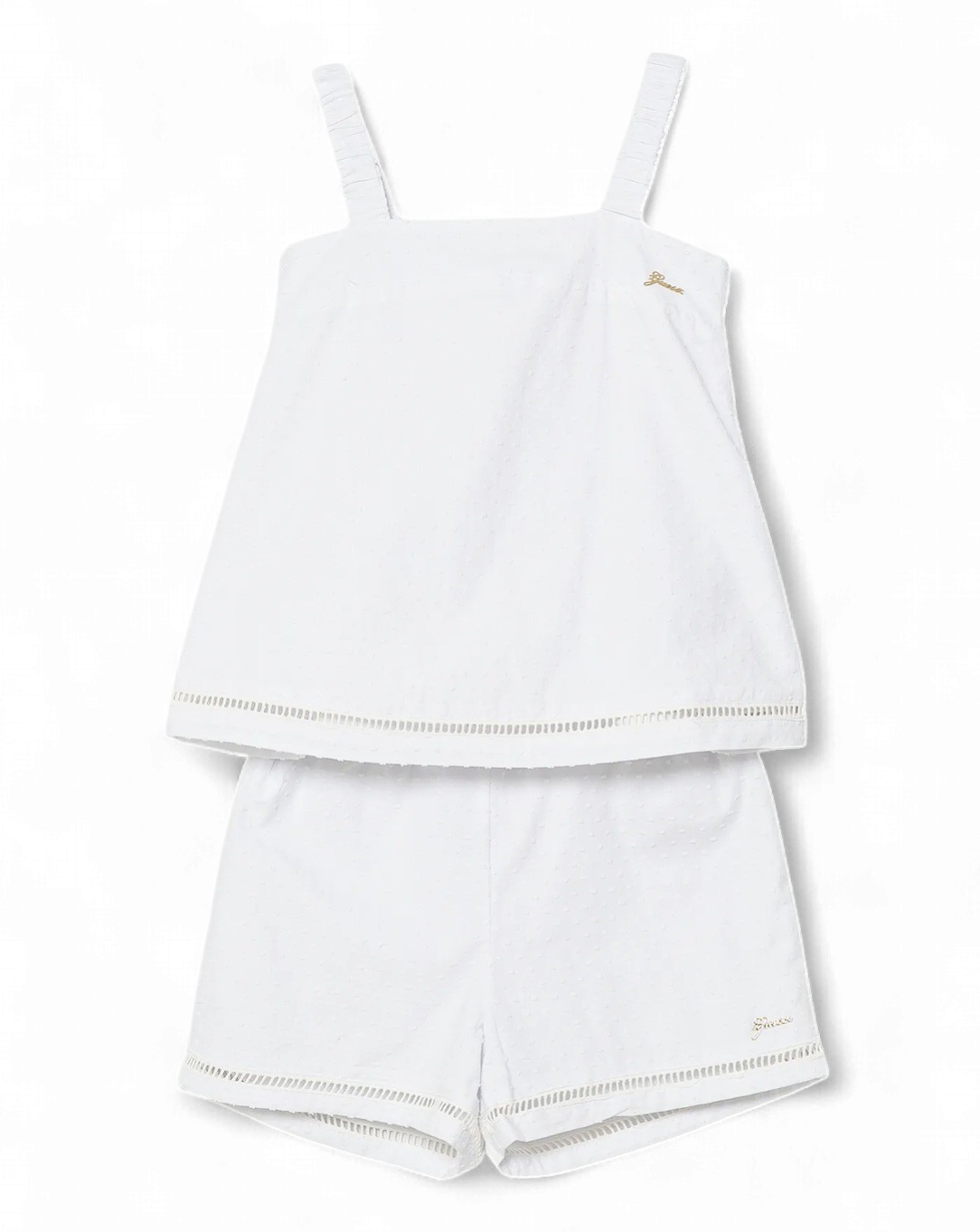 GUESS SET TANK TOP+SHORTS wit